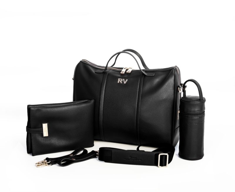 Bolso Coche Maternal Shom Roberto Verino Negro +Accesorios