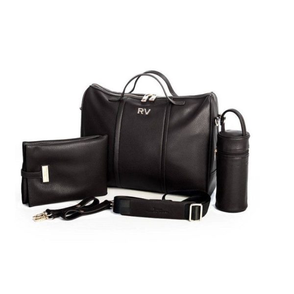Bolso Coche Maternal Shom Roberto Verino Negro +Accesorios