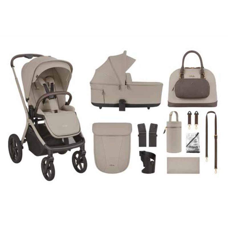 Cochecito Kikkaboo Goya Premium Capazo Plegable