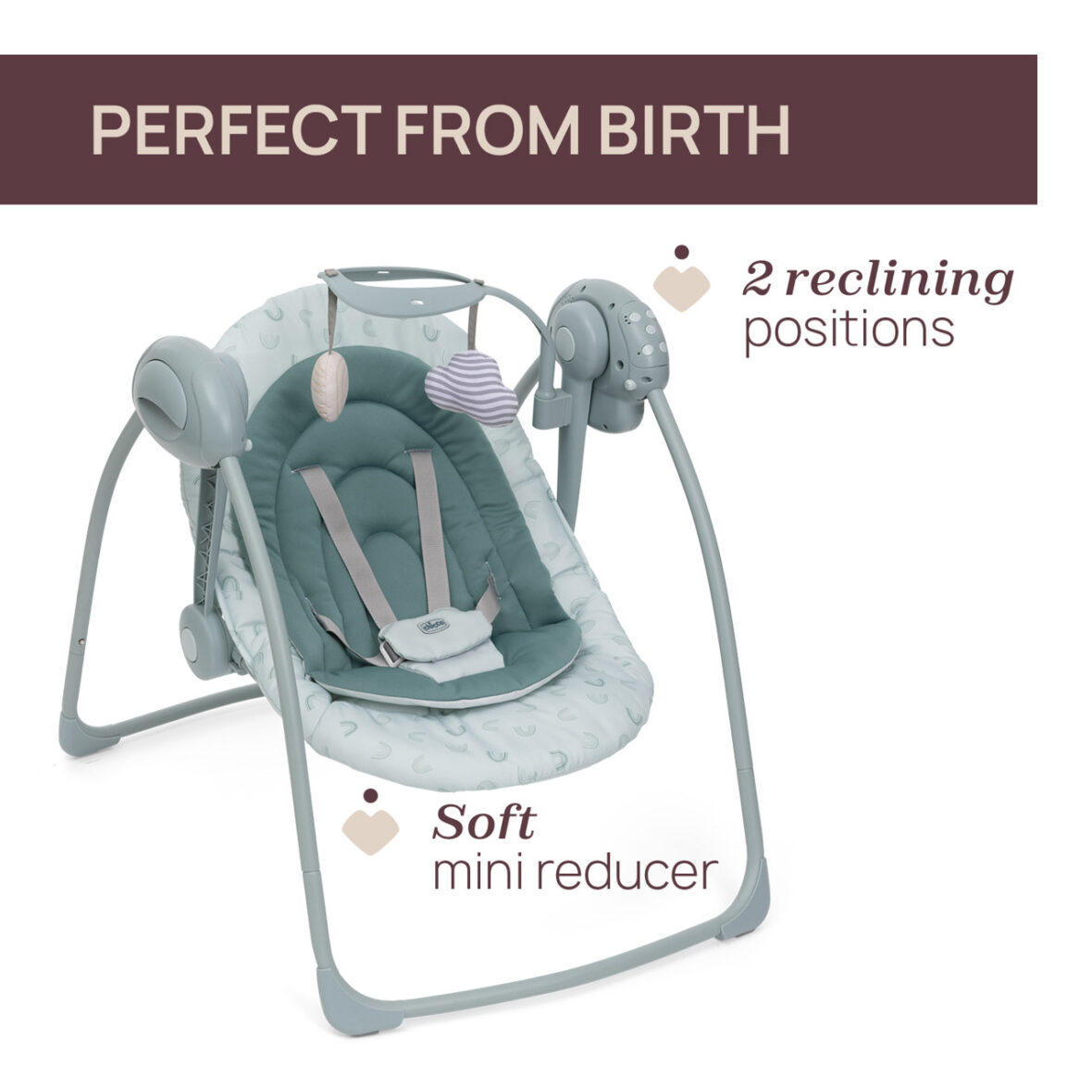 columpio hamaca chicco swing&play