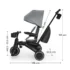 triciclo kinderkraft jazz 3