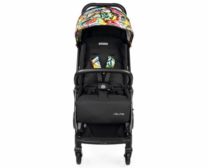 silla paseo peg perego selfie